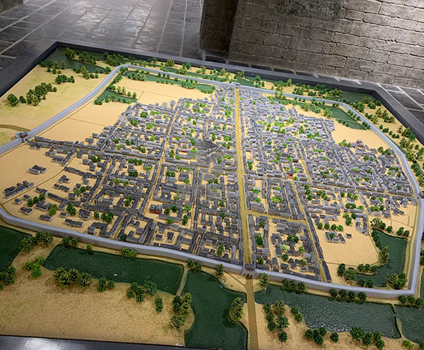 伽师县建筑模型